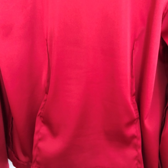 JESSICA HOWARD WOMAN RED BLAZER SZ 16 - 5 GORGEOUS BUTTONS &  ONE AT BELTED BACK - Picture 4 of 8